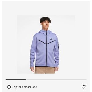 Lilac Mens Small Nike